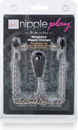 California Exotic Novelties - Tepelklemmen - Met Gewichtjes — thumbnail 2