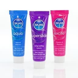 Skins - Sampler Pack Glijmiddelen - Vital & Fruity - 6 x 12 ml — thumbnail 5
