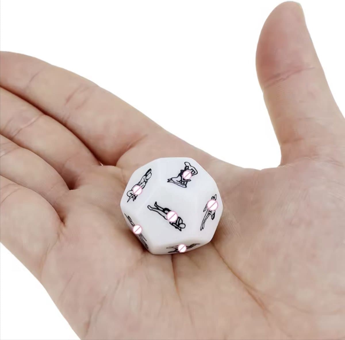 ***De ultieme sex dobbelsteen met 12 opwindende posities - Het perfecte spel voor intieme momenten - Seks dobbelstenen voor koppels - van Heble® *** — afbeelding 1