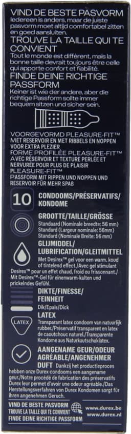 Durex - Orgasm Intense Condooms - 10 stuks — thumbnail 7