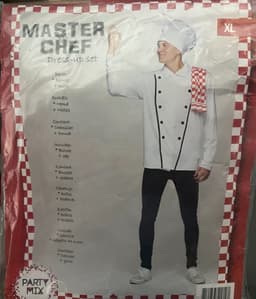 Kinky Chef Kok kostuum - Master Chef Kostuum – Verleidelijke Verkleedset voor Volwassenen — thumbnail 2