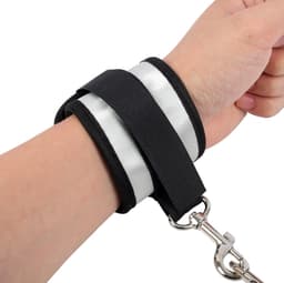 Banoch | Cuffs Grey | Comfortabele en zachte handboeien | soft bondage — thumbnail 2