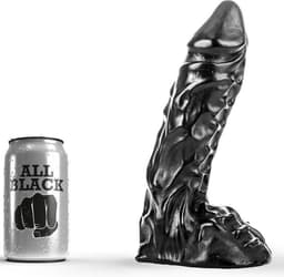 All Black Dildo 23 cm — thumbnail 9