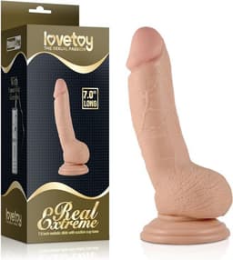 LOVETOY Dildo Real Extreme 7 Flesh — thumbnail 5