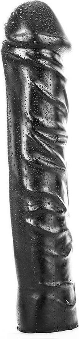 All Black Grote zwarte realistische dildo 33 cm — thumbnail 11