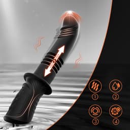 IntiMate® Samurai - Luxe G-Spot Viberator met 10 Krachtige Vibraties & 3 Stoot Standen - Dildo Stimulator met Laag Geluidsniveau - Ergonomisch Ontworpen Seksspeeltje - Veilig Lichaamsmateriaal - Waterdicht & USB Magnetisch Oplaadbaar — thumbnail 10