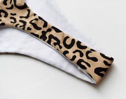 Katoenen Hoogwaardige Naadloze G String (Luipaard Print) - Vrouwen Slipje - Sexy Thong - Lage Taille T-Back Ondergoed - Lingerie Maat L — thumbnail 10