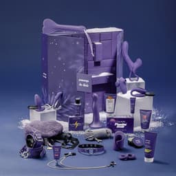 Erotische adventskalender 2026 voor volwassenen en koppels x HYYO - 24 sensuele verrassingen - 3-in-1-rabbit, clitorisstimulator met luchtdruk - seksspeeltjes voor hem en haar, intieme verzorgingsproducten, sexy spelletjes - ondeugend kerstcadeau — thumbnail 2