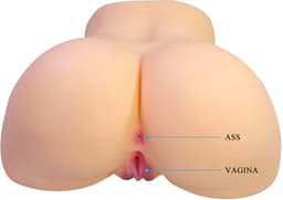 Liora XXL Dubbele Vaginale en Anale Masturbator — thumbnail 3