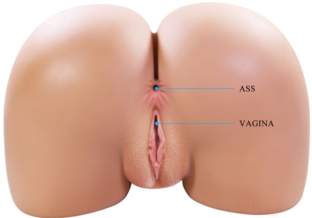 Julia XXL Dubbele Vaginale en Anale Vibrerende Masturbator — afbeelding 1