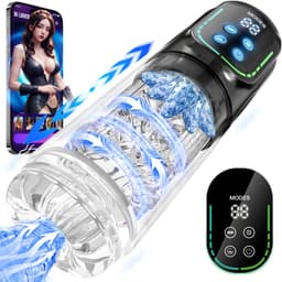 PREVION-Automatische masturbator voor mannen-Electrisch Masturbators-Sex Toys Voor Mannen-Pocket Pussy-Seksspeeltjes-3 pompfuncties-7 draaibewegingen-vibrerend en zuigend-appbediening — thumbnail 1