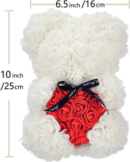 Artificial Rose Bear — thumbnail 3