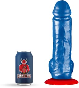 Didldo Arn M - Dikke Blaauwe, Realistische Dildo voor Maximaal Genot - XL DILDO - Breedte meer dan 6 cm DICK TRAINER ARN M 22,5 x 6,2 cm — thumbnail 1