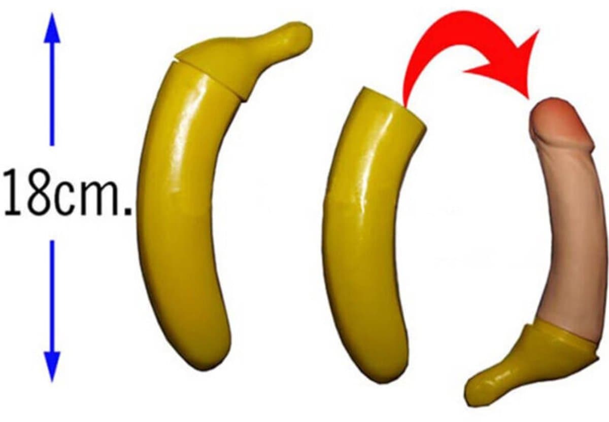 Banaan met verrassing — afbeelding 1