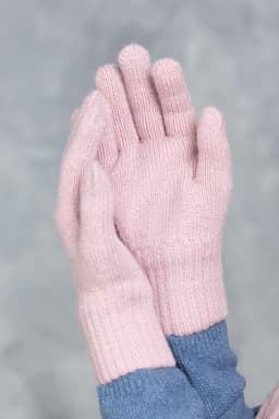 Handschoenen van wol voor baby's en kinderen, warme dubbellaagse winterhandschoenen voor jongens en meisjes van 1-2 jaar, comfortabele zachte handschoenen — thumbnail 5