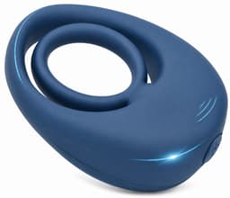 NØXA Hero - Cockring Vibrerend - Vibrerende Cockring - Penisring Siliconen - Flexibele Pasvorm - Meerdere Vibratiestanden- Sex Toys voor Koppels- Mannen - Navy — thumbnail 1