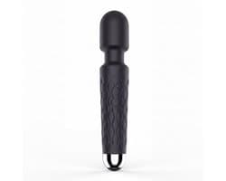 Magic Wand voor Vrouwen - Clitoris Stimulator - Clitoris Vibrator - Sex Toys voor Vrouwen - Sexspeeltjes voor Koppels - Magic Wand Vibrator - Fluisterstil - Waterdicht - Zwart - AV003