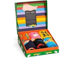 Feestelijke Sokken Set voor Heren en Dames Cadeauset - 6 Paar