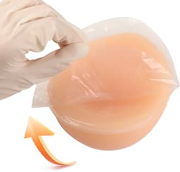 Zelfklevende Siliconen Borsten – Cup E – 1400 gram- Borstprothese – Travestie, Crossdress & Cosplay –Nep Tieten-Nep Borsten- — thumbnail 3