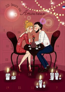 Verrassingszakje voor koppels - Liefdeskalender Cadeauset - Romantische momenten delen - 25 dagen vol uitdagingen - A3 formaat - Multicolor — thumbnail 5