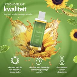 Vibratissimo 'Natural': massageolie voor sensueel genot, liefdesolie, erotische olie, 100 ml — thumbnail 4
