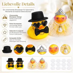 Bruiloftseenden Doe-het-zelf - Cadeauset Paar - Cadeau Verrassen - Inclusief Accessoires - 4 Stuks - Geel — thumbnail 2