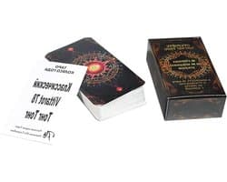 Orakelkaarten - Tarot Deck - Mystieke Waarzeggerij - Beginnersvriendelijk Ontwerp - 10.3 x 6 cm - Geïllustreerd