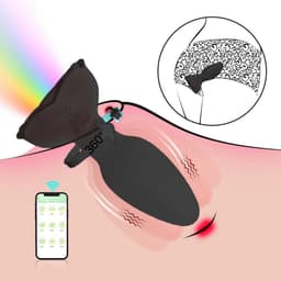 Lzwintrading - Buttplug Vibrator met App Control - 360° Rotatie Functie - Vibrators voor Vrouwen & Mannen - Prostaat Stimulator -Butt Plug met 9 Vibratie Standen - Sex Toys voor Koppels - Anale Speeltjes - Vibrerende Buttplug met Lichtkleuren — thumbnail 2