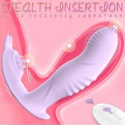 G-spot-likken-dildo-clit-stimulator-afstandsbediening-draagbare-vibrator-speeltje-voor-vrouwen — thumbnail 1