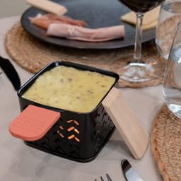 CÉCOA - Set of 2 candle holders - Cheese'Up - Processed cheese in 2 minutes - Without electricity - Compact size - ShopVlot — thumbnail 3