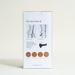 Strap-On-Me - G-Spot en P-spot Dildo - Zwart — thumbnail 2