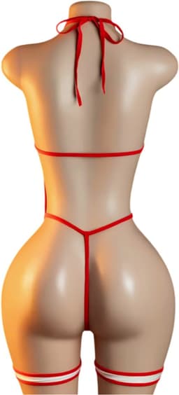 Sexy Zusters Pakje Bodysuit met String & Kousenbanden - Roleplay - MEGA SEXY - OOOH zuster help mij - Maat L — thumbnail 2