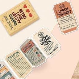 Liefdesbonnen Set - Romantische Kaarten - Liefde Tonen - Vintage Ontwerp - 24 Stuks - A — thumbnail 4