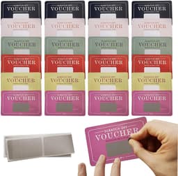 Krasloten Vouchers - Romantische Tokens - Partner Interactie - Verborgen Berichten - 24 stuks - Enkele Attribuut — thumbnail 7