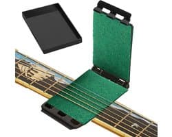 Snaar Reiniger - Instrument Onderhoud - Muziek Instrument Verzorging - Grondige Reiniging - 11 x 6.5 x 2.5 cm - Zwart