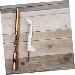 Fluit Reinigingsset - Muziekinstrument Onderhoud - Instrument Reinigen - Grondige Binnenreiniging - 34.5 cm - Gemengde Kleur — thumbnail 4