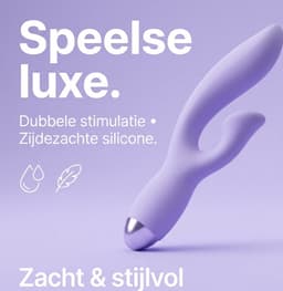 MontAmour Bunny – Rabbit Vibrator voor Beginners & Gevorderden – Tarzan Vibrator – G-Spot & Clitoris Stimulator – Dubbele Stimulatie – 10 Vibratiestanden – Sex Toys voor Vrouwen & Koppels – Oplaadbaar – Hygiene - Veilig- Waterdicht - Lila - Paars — thumbnail 6