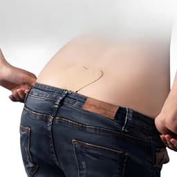 MTTProducts - C-String Thong - Strapless Ondergoed - Hartvormig Design - Wijnrood/Perzik - Geen Panty Lijn - Perfect voor Onder Kleding - Dames — thumbnail 2