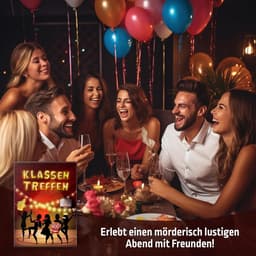 Moordspel - Diner Moordspel - Avondje Uit - Klassereünie Thema - 5-7 Personen - Meerkleurig — thumbnail 7
