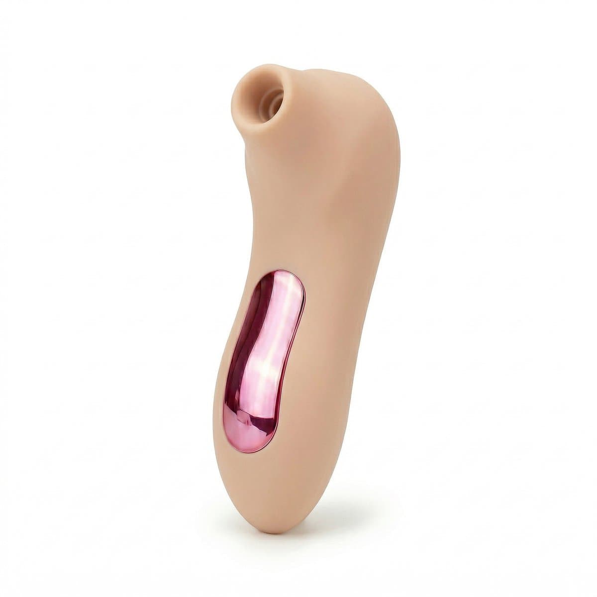 SlipperyHeights® Sisa - Clitoris Satisfy - Tepel Stimulatie - 7 Krachtige Zuigstanden - Siliconen Sex Toy voor Vrouwen - Zakformaat - Luchtdruk Vibrator - Crème — afbeelding 1