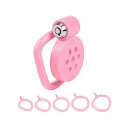 Mini Peniskooi met Urethrale Plug - dilator kuisheid - kinky - sissy - sub - cock cage — thumbnail 3