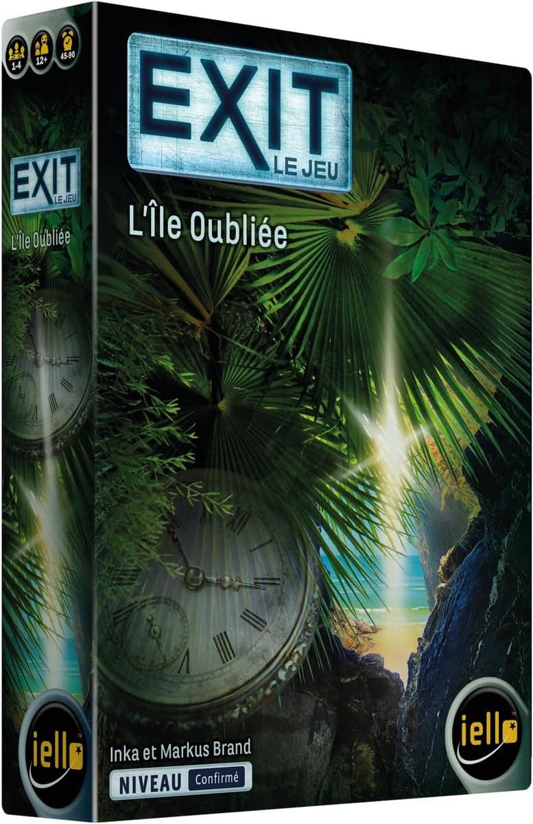 Escape Room Spel - Mysterie Spel - Puzzels Oplossen - Vergeten Eiland Thema - 13 x 4 x 18 cm — afbeelding 1