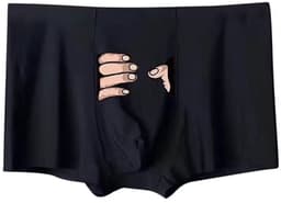 Grappige Heren Boxershort - Cadeau Voor Hem - Humor Ondergoed - Comfort Fit — thumbnail 4