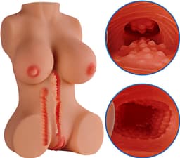 OLOEY Mannen Masturbator – Realistische Stroker met Meerdere Texturen – Zacht TPE Materiaal – Herbruikbaar Intiem Product voor Mannen — thumbnail 1