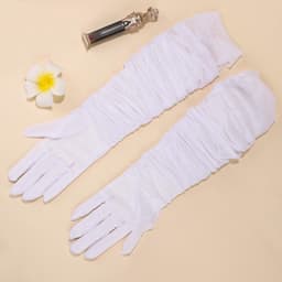 Elegante Lange Transparante Danshandschoenen voor Dames - Opera Handschoenen — thumbnail 4