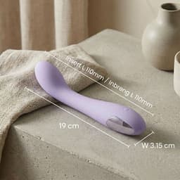 MontAmour Eve – Vibrator voor Vrouwen – G-Spot & Clitoris Stimulator – 10 Vibratiestanden – Oplaadbaar – Waterdicht – Siliconen – Sex Toys voor Vrouwen en koppels - Hygiene - Veilig - Lila - Paars - Massage — thumbnail 3