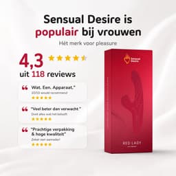 Sensual Desire® Red Lady – 3-in-1 Vibrator – Vibrators voor Vrouwen – 22 standen met Krachtige Stimulatie – Sex Toys voor Vrouwen – G Spot & Clitoris Stimulator – Stil & Waterdicht — thumbnail 6