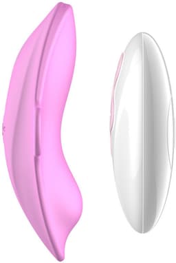 Daity Discrete, draagbare ondergoed- en vingervibrator voor vrouwen - Multifunctionele clitorisvibrator met 10 vibratiestanden - Afstandsbediening - Mini-slipje seksspeeltje voor vrouwen - Oplaadbaar en zeer stil — thumbnail 2