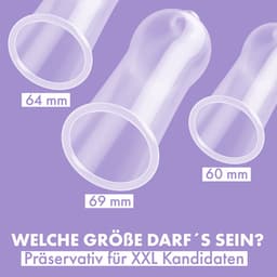 EIS condooms XXL-verpakking van 50 stuks | Voelen als echt en zijn flinterdun voor intens genot | Extra vochtig oppervlak — thumbnail 5