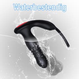 IntiMate® Palos - Prostaat Vibrator met Afstandsbediening - Luxe Prostaatstimulator met Cockring - 7 standen - Ballenstimulator - Volledig universeel Oplaadbaar - Stotende Buttplug - Seksspeeltjes voor Mannen en Vrouwen — thumbnail 2